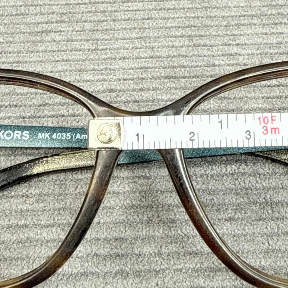 Michael Kors Ambrosine MK4035 Tortoise Blue Eyeglass Frames 53-15-135